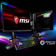 微星 MSI 27英寸 曲面1800R 游戏电竞显示器 MAG271CR