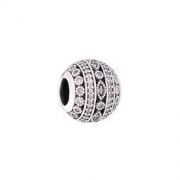 PANDORA 潘多拉 796243CZ  925银闪烁图形球形串饰 *2件 316元包邮（616-300，合158元/件）