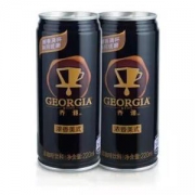 乔雅 浓香美式 咖啡饮料 摩登罐 220ml*24罐 *2件