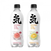 元気森林 白桃+卡曼橘味无糖气泡水 480ml*24瓶 *2件