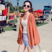 韩都衣舍 2019新款 女士连帽开衫