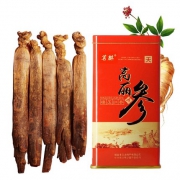茗麒 朝鲜5年根 无糖红参高丽参 5支 礼盒装