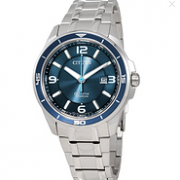Citizen 西铁城 Ti+IP 超级钛 男士光动能腕表 BM6929-56L