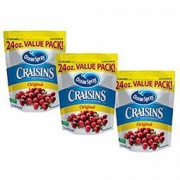 Ocean Spray 优鲜沛 原味蔓越莓果干 680g*3袋 72元包邮（下单立减）