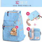 【白菜价】 韩版时尚小清新旅行双肩包女