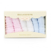 PurCotton 全棉时代 婴儿手帕 25*25cm 6片  49元