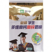 MENGNIU 蒙牛 金装学生多维高钙髙锌奶粉 400g 24.5元
