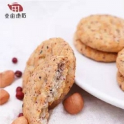 壹亩地瓜 粗粮代餐紫薯麦片饼干500g