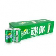 限地区：雪碧 Sprite 柠檬味 汽水 碳酸饮料 200ml*12罐