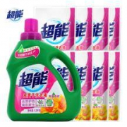 19日10点、前30秒： 超能 双离子洗衣液 焕彩新生（1.5kg+500g*8袋） *2件