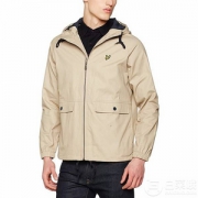 限S码，Lyle & Scott 苏格兰金鹰 JK609V 男士拉链连帽外套 Prime会员免费直邮含税