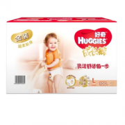 HUGGIES 好奇 金装成长裤 L100片  119元包邮