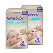 homebaby 家得宝 婴儿纸尿裤  M码 120片 *2件
