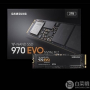 Samsung 三星 MZ-V7E2T0BW 970 EVO 2T SSD固态硬盘 Prime会员免费直邮含税