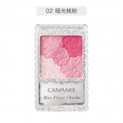井田（Canmake）   花瓣雕刻五色带刷腮红胭脂*2件