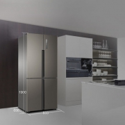 海尔（Haier）   BCD-470WDPG 十字对开门冰箱 470L