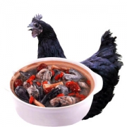 梅林旗下 苏食 120天生态放养 乌鸡 2.4斤