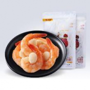 三只松鼠 即食海鲜 虾仁贝柱 50g*2份