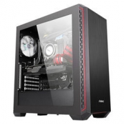 18日0点： Antec 安钛克 P7 Window RED ATX机箱（单侧透、标配1把风扇） 199元包邮