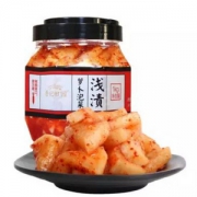 鲁记田园 浅渍萝卜泡菜500g*2罐