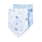 PurCotton 全棉时代 婴儿纱布三角口水巾 42*30cm 2  34元