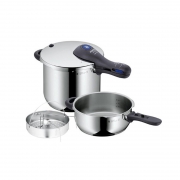 福腾宝（WMF）  perfect Plus 不锈钢压力锅套装 6.5L+3L *2件