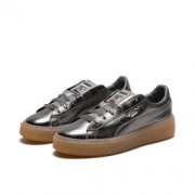 PUMA 彪马 Basket Platform Luxe 女子厚底运动鞋 399元包邮（双重优惠）