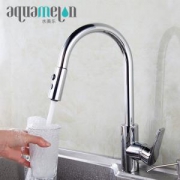 aquamelon 水美乐 精铜主体冷热抽拉厨房龙头