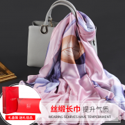 【白菜价】 上海故事围巾女长款中年妈妈纱巾百