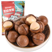 ileven 坚果炒货 休闲零食 夏威夷果138g/袋 *8件 94.4元（立减，合11.8元/件）