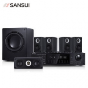 SANSUI 山水F1 家庭影院 5.1 音响 HIFI 高保真蓝牙音箱 功放 低音炮 旗舰版 4200元包邮（需用券）