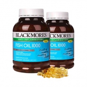 澳洲进口 400粒x2瓶  澳佳宝 Blackmores 深海鱼油软胶囊