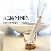飞利浦（PHILIPS）    HX9302/31 声波震动牙刷 送玻璃充电杯+刷头*3+价值￥599西屋声波洁面仪