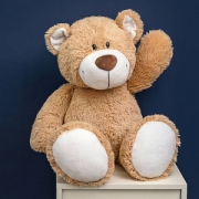 德亚€38.53 NICI 经典泰迪熊公仔 大号80cm 39643