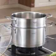 Momscook 慕厨 MT22ST 不锈钢蒸锅套装 22cm *3件 435.21元包邮（双重优惠，合145.07元／件）
