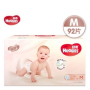 HUGGIES 好奇 铂金装纸尿裤 M92片