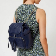 Mybag 多款包包手表 降至5折+额外9折，TORY BURCH 女士FLEMING真皮双肩包 £236.7