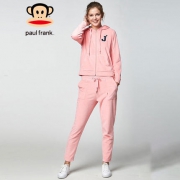 大嘴猴（Paul Frank）  女式天鹅绒休闲运动套装