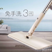 百家好世 免手洗平板拖把 送1块拖布