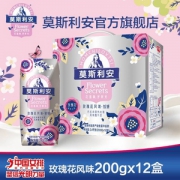限地区，光明 莫斯利安 巴氏杀菌风味酸奶 玫瑰花味 200g*12盒