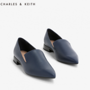 Charles＆Keith 女士 尖头低跟单鞋
