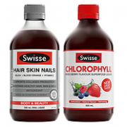 美容养颜+润肠通道：Swisse 500mlx2瓶x2件 血橙胶原蛋白液+叶绿素液