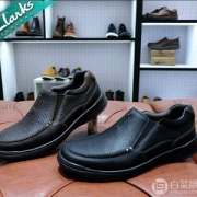 限US7.5码，Clarks 其乐 Cotrell Free 男士真皮一脚蹬休闲鞋 Prime会员免费直邮含税