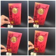 米兰世博会指定产品供应商，思无邪 2019 足金 猪年纪念币