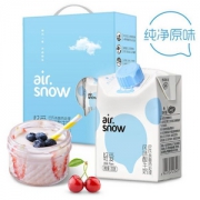 新希望 airsnow轻爱原味酸奶200g*12盒