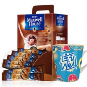 麦斯威尔 特浓速溶咖啡100条盒装*2件 156.98元（双重优惠，合78.49元/件）