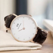 Prime会员镇店之宝，石原里美同款 Daniel Wellington 丹尼尔惠灵顿 女士时尚石英表 0901DW