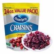 Ocean Spray 优鲜沛 原味蔓越莓果干 680g*3袋 72元包邮