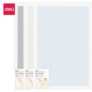 京东PLUS会员：deli 得力 72421 A4 文件袋 *5件 7.5元（5件5折，合1.5元/件）