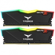 Plus会员、历史低价： 8GBx2条 Team 十铨 DELTA RGB DDR4 3000 台式机内存